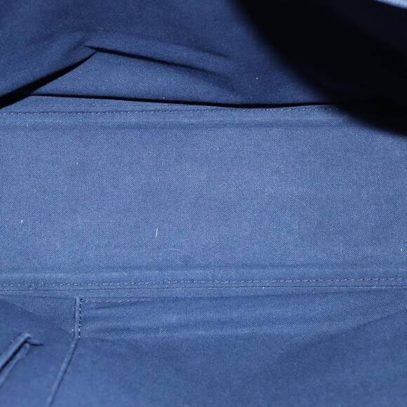 Burberry Blue Label Tote Bag Canvas Navy - Picture 11 of 16